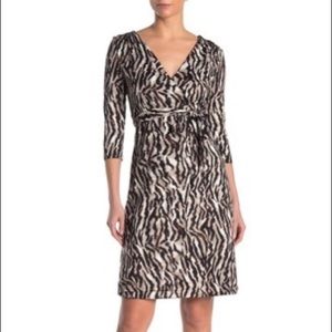 KENEDIK
Animal Print Waist Tie Dress
